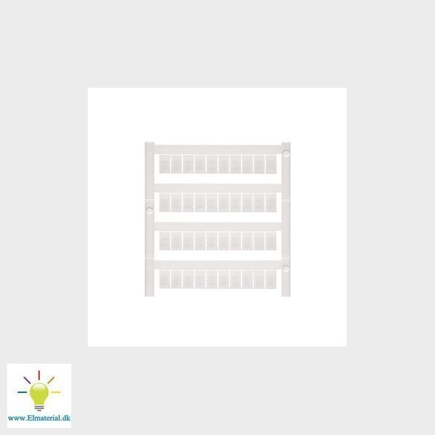 Klemmemrker WS 10/6 MC hvid 182845