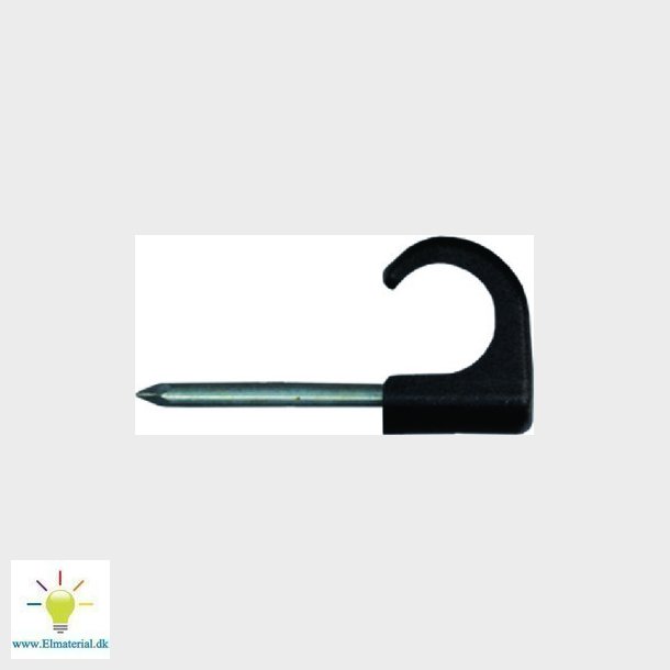 Clips TC-C5M 7-10 1,6X20 mm sort i pakker a 100