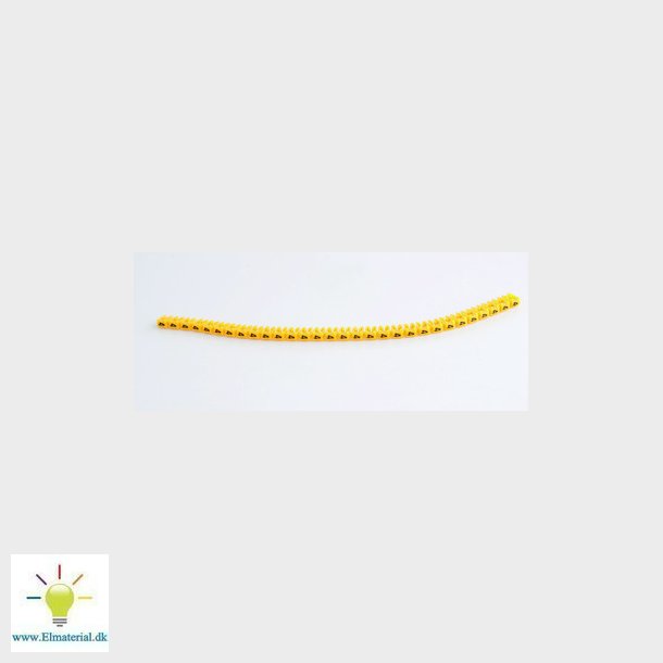 Ledningsmrke 38224 mrke 4 gul  P1200