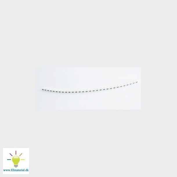 Ledningsmrke 38229 mrke 9 hvid P1200