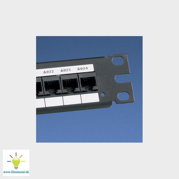 Label selvklbende komp, 64X7,6 MM hvid