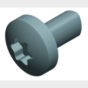 Torxskruv (M6X12) sj&auml;lvg&auml;ngande 100 st