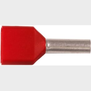 Isolerat ABIKO TWIN anslutningsr&ouml;r KA1,5-12ETW2, 1,5mm2 L12, R&ouml;d