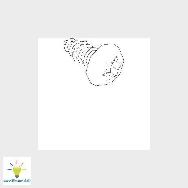 Tabula skrue for hngsel per styk