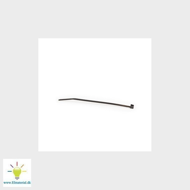 Kabelbinder nylon 249X2,8 mm sort UV BEST