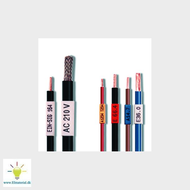 Ledningsmrke SF00/12  hvid uden print V2 P400