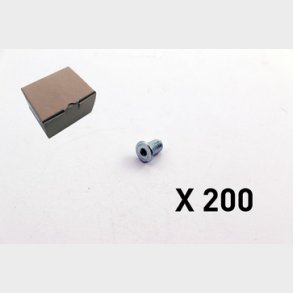 200 Insexskruv, torx, l�gt huvud 3041-0812Q1