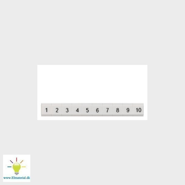 Label 31 - 40 vandret 5,2 MM