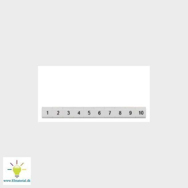 Label 11 - 20 vandret 6,2 MM