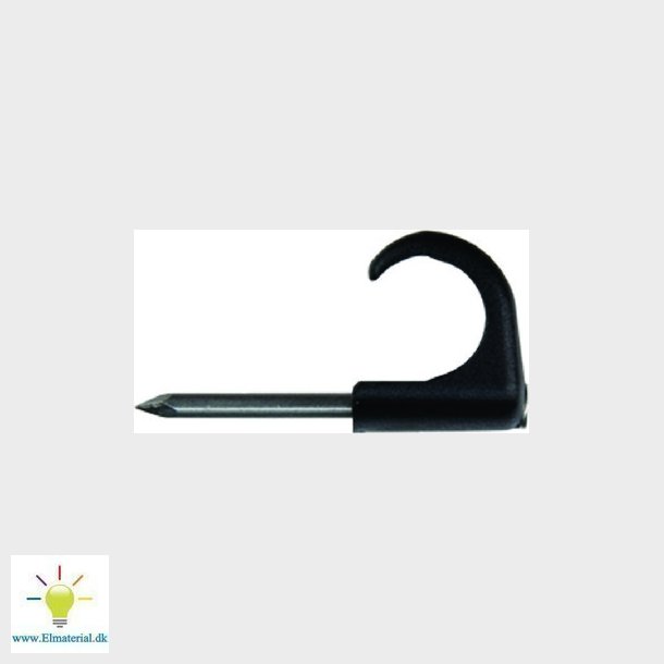 Clips TC-C5M 10-14 2,0X30 mm sort i pakker a 100