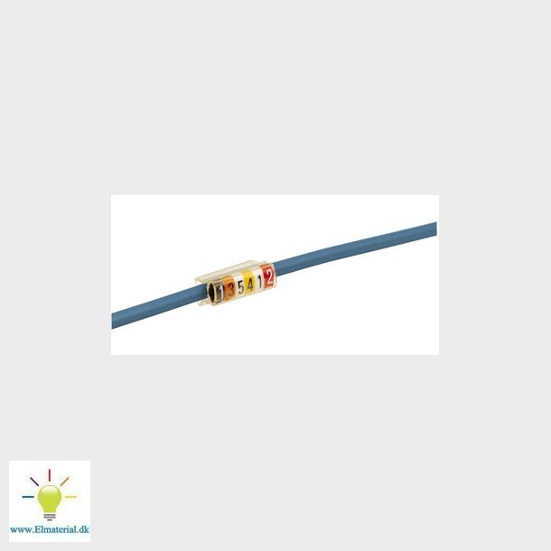 Legrand ledningsmrke Memocab 37802 mrke 3 25X24 P600