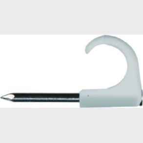 Kl&auml;mmor TC-C5M 10-14 mm vita, i f&ouml;rpackningar om 100 st