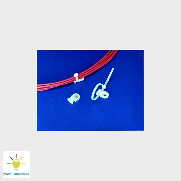 Montageanker til skruemontage 12,5 x 8mm MB1 Natur