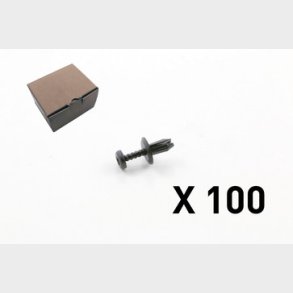 100 skruvnitar, AF, formskydd 2088-0511Q1