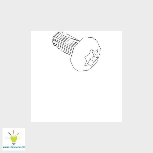 Tabula skrue M5X10 din 7500