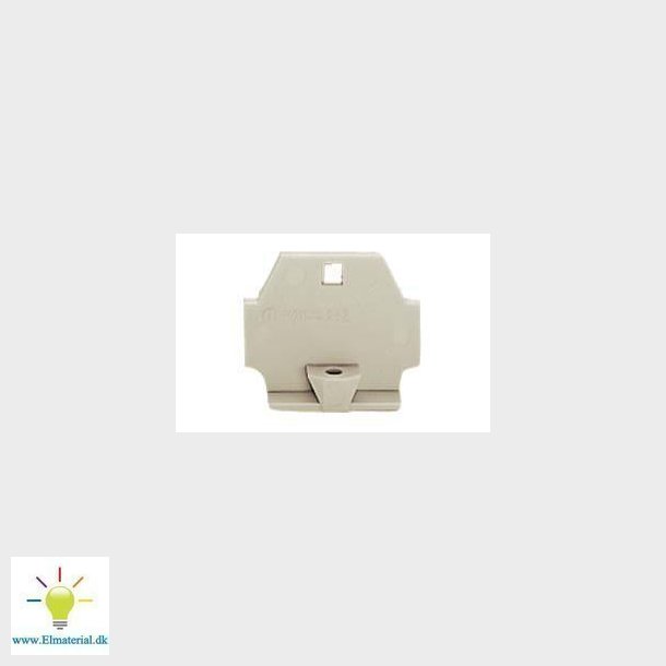 Endeplade med flange eex        262-363