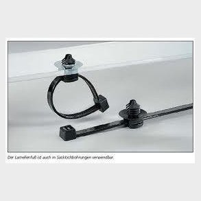 Buntband T30RFT med fot svart