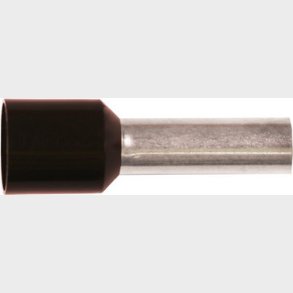 Isolerat ABIKO terminalr&ouml;r KA6-18ETW, 6mm2 L18, svart