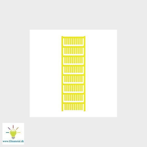 Kabelmrke TM-1 20MC gul  168041