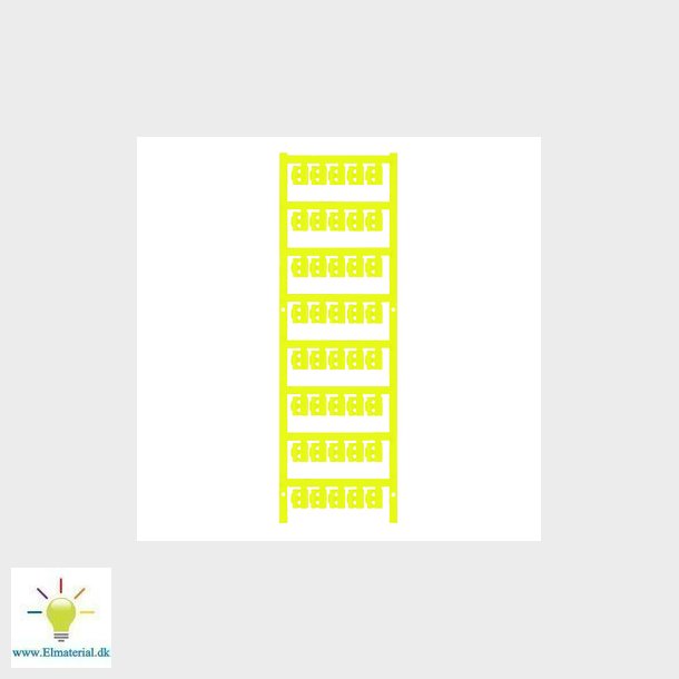 Ledningsmrke SFC0/12  gul uden print   P200