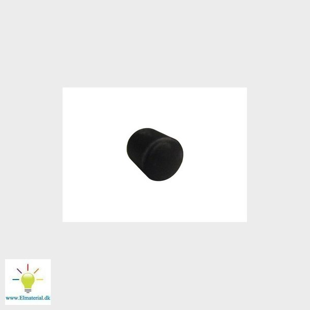 Plastknop gitterbakke 6mm