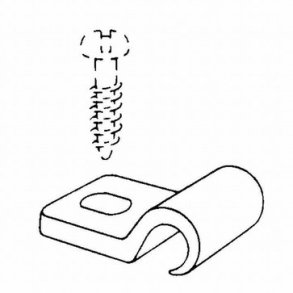 H&auml;ngare TK 10-14 gr� i f&ouml;rpackningar om 100 st