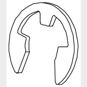 L�sring f&ouml;r axlar DIN6799 R� 3008-0700