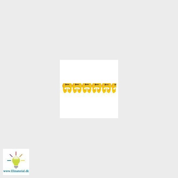 Legrand ledningsmrke CAB3 38365  4-6MM2 mrke F gul P300