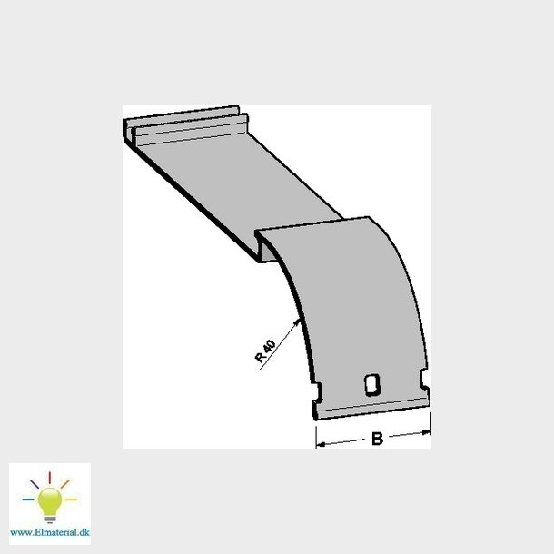 Plastknop gitterbakke 4mm