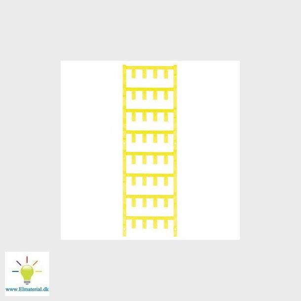 Ledningsmrke SF4/12   gul uden print V2 P128