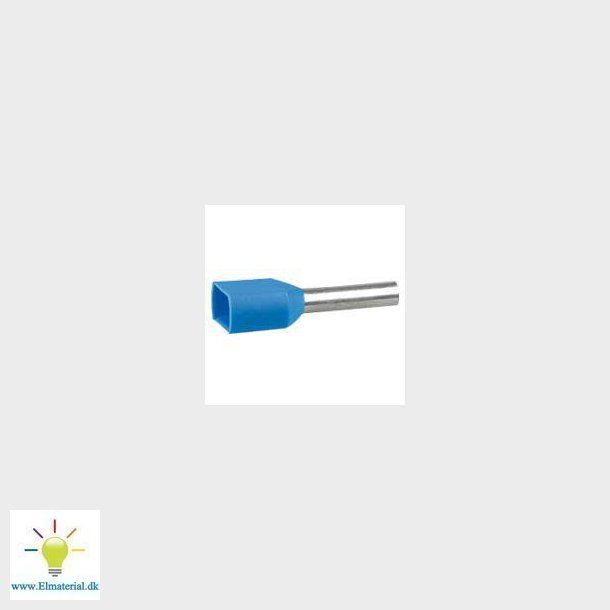 Starfix dobbelt tylle ls 2x0,75mm2 bl P100