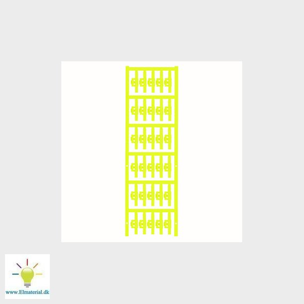 Ledningsmrke SFC1/30  gul uden print   P150