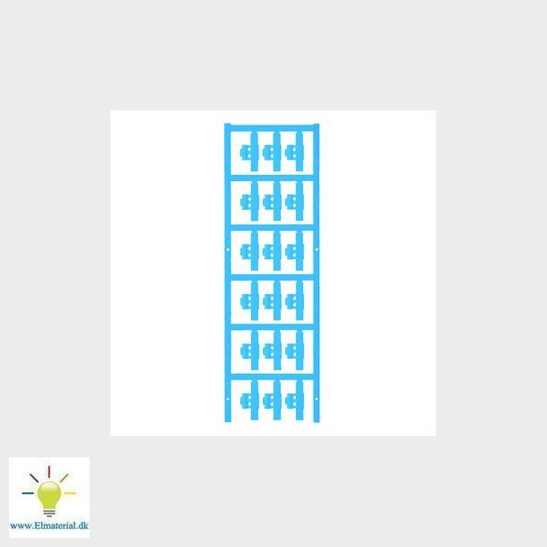 Ledningsmrke SFC0/30  bl uden print    P150
