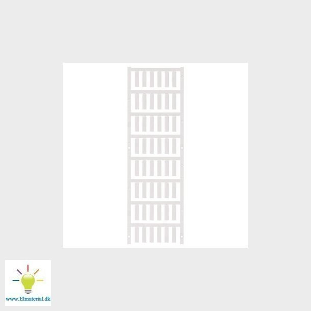 Ledningsmrke SF4/21   hvid uden print V2 P192