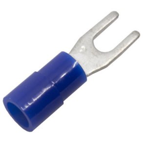 Isol. ABIKO gaffelkabelsko KA2532G-PB, 1,5-2,5 mm2 M3, bl�