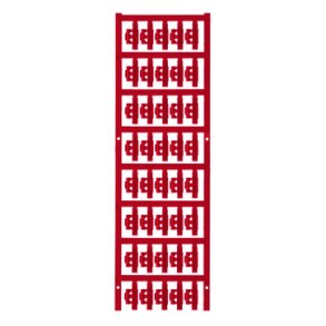 Kabeletikett SFC0/21 r&ouml;d utan tryck P200