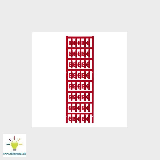 Ledningsmrke SFC0/21  rd uden print    P200