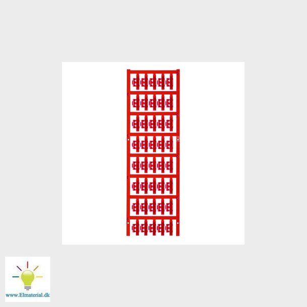 Ledningsmrke SFC1/21  rd uden print    P200