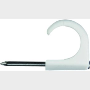 Kl&auml;mmor TC-C5M 14-20 mm vita, i f&ouml;rpackningar om 100 st