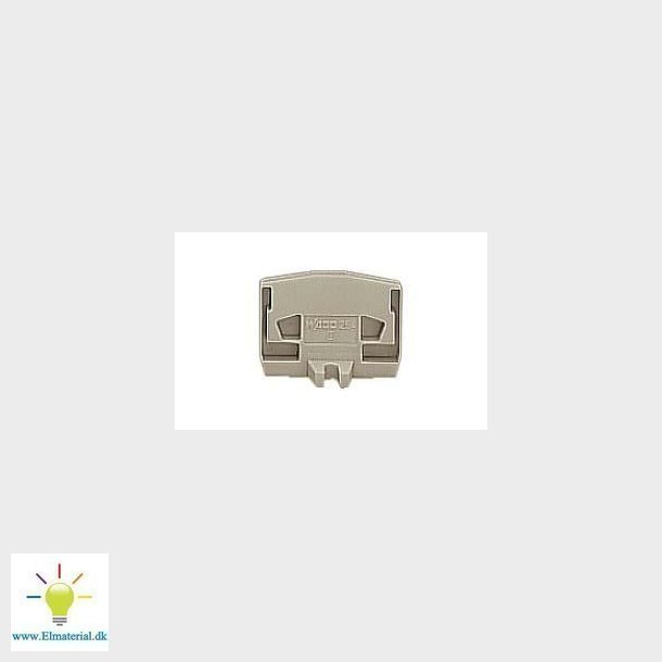 Endeplade med flange eex        264-363