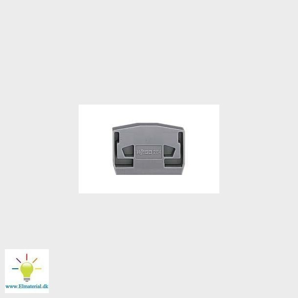 Endeplade med fod gr        264-371