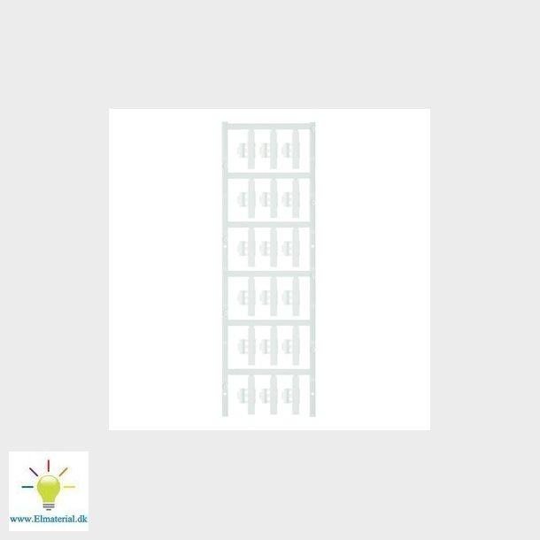 Ledningsmrke SFC0/30  hvid uden print    P150