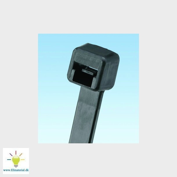 Kabelbinder 4,8X368MM i pakker a 1000 styk sort UV bestandig