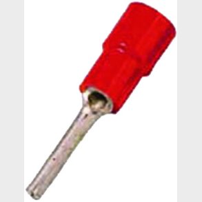 Pin kabelsko isolerad r&ouml;d 0,5-1mm2 DIN46231