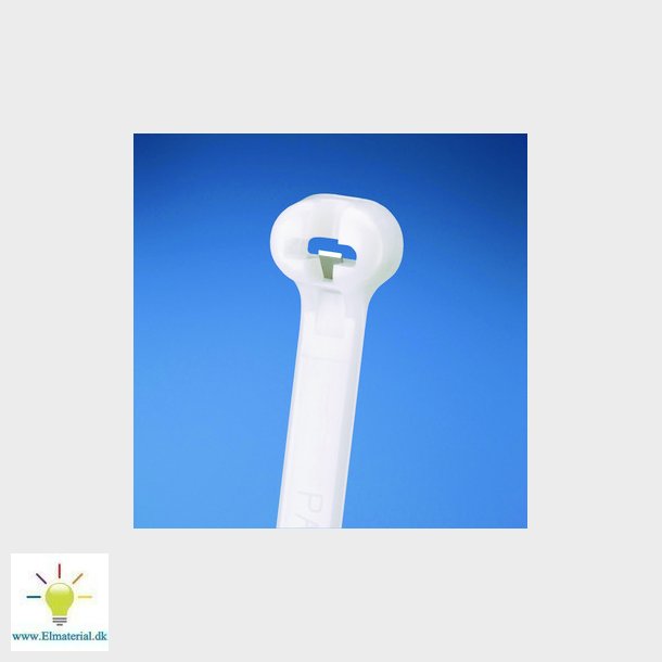 Kabelbinder med stl 4,7X305 i pakker a 1000 styk hvid El og vvs materialer