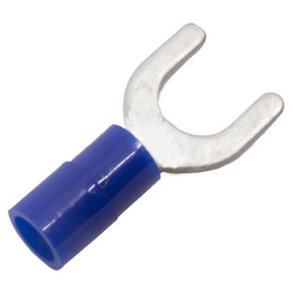 Isol. ABIKO gaffelkabelsko KA2565G-PB, 1,5-2,5 mm2 M6, bl�