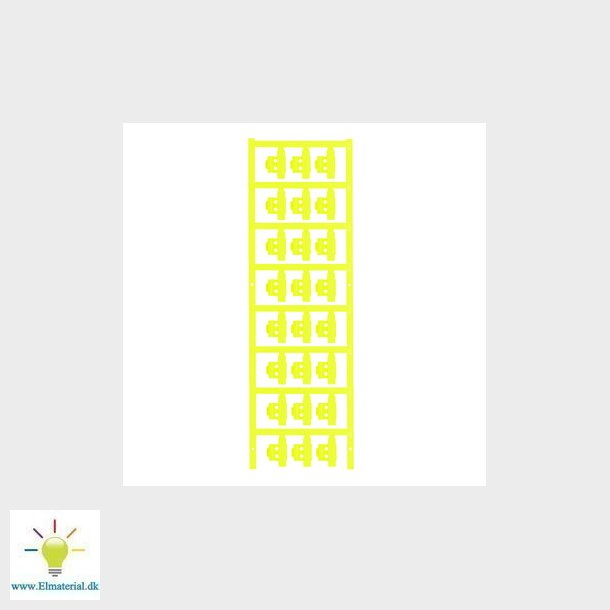 Ledningsmrke SFC2/21  gul uden print   P120