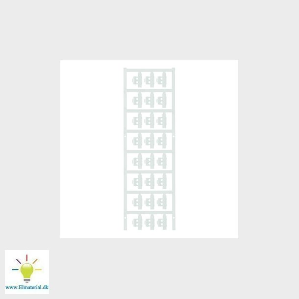 Ledningsmrke SFC2/21  hvid uden print    P120