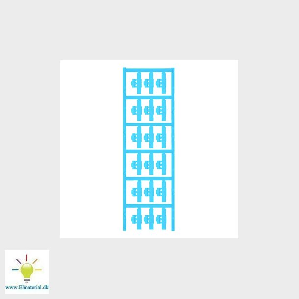 Ledningsmrke SFC2/30  bl uden print    P90