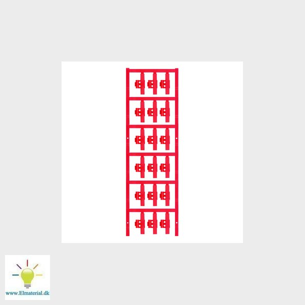 Ledningsmrke SFC2/30  rd uden print    P90